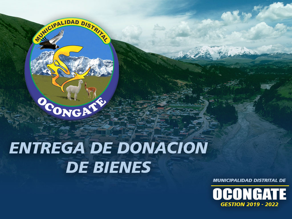 Lee más sobre el artículo ENTREGA DE DONACION DE BIENES